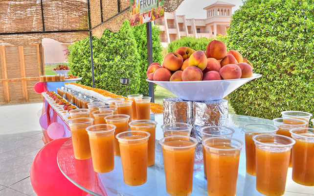 Our Guests Are Enjoying The Fresh Fruit Festival 